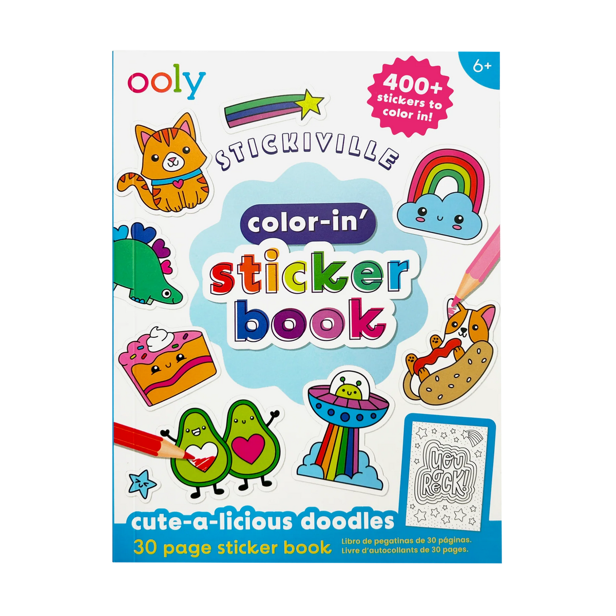 Color In Sticker Book– Pippin Toy Co.